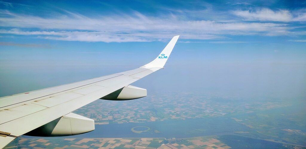 Flying into Nairobi
