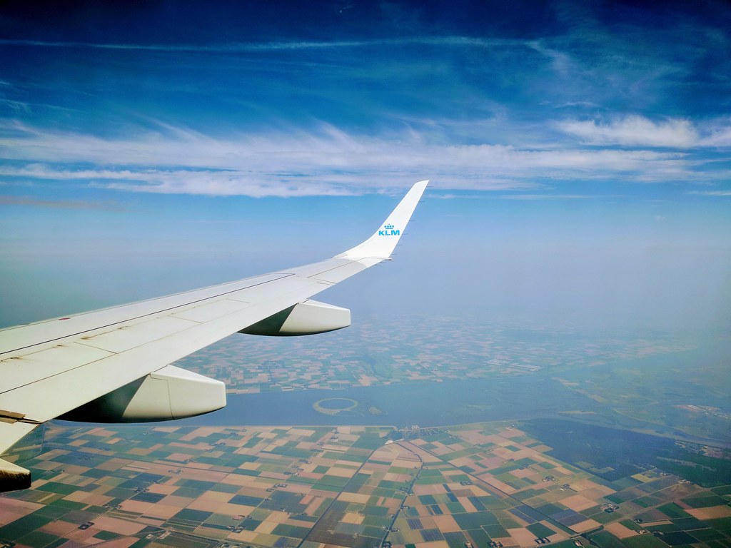 Flying into Nairobi