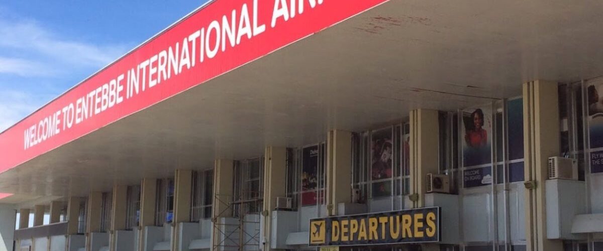 Flying into Entebbe