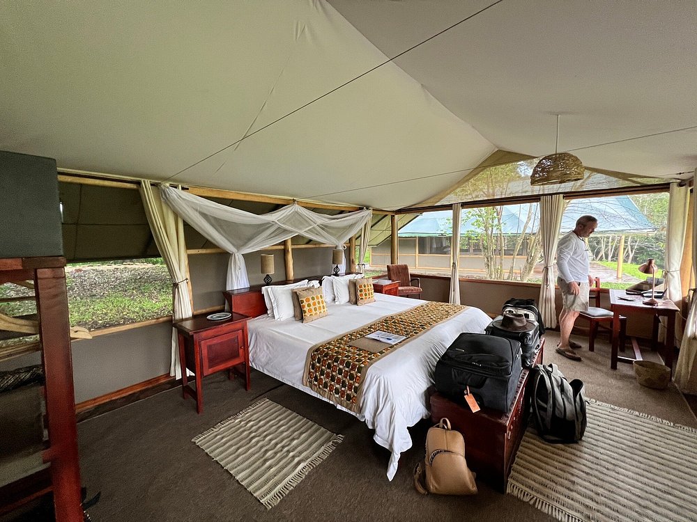 Tented room Ishasha Wilderness Camp Tented room Ishasha Wilderness Camp